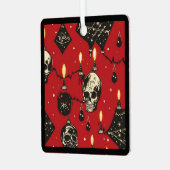 Feestelijke schedel Ornament (Voorkant links)