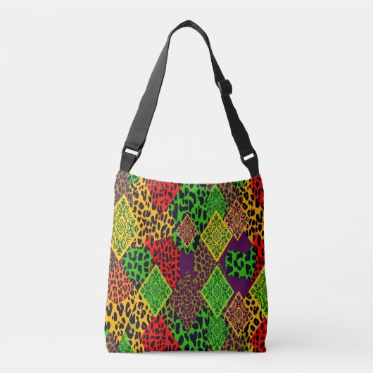 Feestelijke Schoudertas Crossbody Tas (Voorkant)
