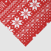 Feestelijke Scottie Honden Kerstmis | Schotse Terr Tissuepapier (Detail)