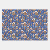 Feestelijke seizoen cadeauverpakking inpakpapier vel (Voorkant)