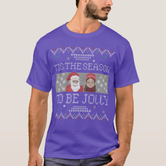 Feestelijke Seizoen Trui Ontwerp vriend T-shirt