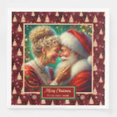 Feestelijke servetten Red Gold Green Christmas San (Voorkant)