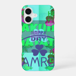 Feestelijke Shamrock Betoverende St. Patrick's Blo iPhone 16 Hoesje