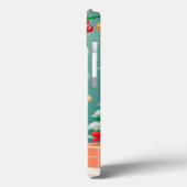 Feestelijke Shiba Inu Kerstvreugde 🎄🐾 Knus Kerst Case-Mate iPhone Case (Achterkant / Links)