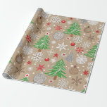 Feestelijke Silvery Kraft Christmas Wrapping Paper Cadeaupapier<br><div class="desc">Feestelijke Silvery Kraft Christmas Wrapping Paper Elegant Holiday Gift Wrap Verhoog uw vakantie cadeau-geven met onze Feestelijke Silvery Kraft Christmas Wrapping Paper! Met een verfijnde mix van natuurlijke krafttinten en glinsterende zilverachtige accenten straalt dit inpakpapier een tijdloze vakantiecharme uit. Perfect voor het inpakken van cadeaus met een vleugje elegantie, het...</div>
