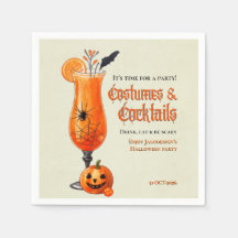 Feestelijke sinaasjurken & cocktails Halloween-fee