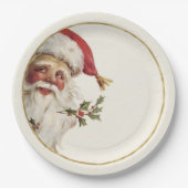 Feestelijke  Sinterklaas Kerst Papier Borden Papieren Bordje (Voorkant)