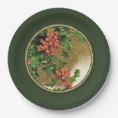 Feestelijke  Sinterklaas Kerst Papier Borden Papieren Bordje (Voorkant)