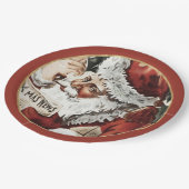 Feestelijke Sinterklaas Kerst Papier Borden Papieren Bordje (Gekanteld)