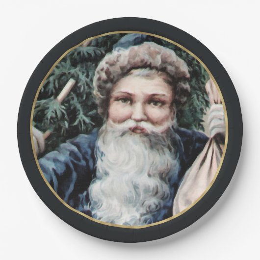 Feestelijke Sinterklaas Kerst Papier Borden Papieren Bordje (Voorkant)