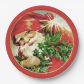 Feestelijke Sinterklaas Kerst Papier Borden Papieren Bordje (Voorkant)