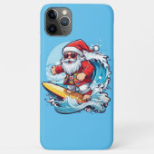 Feestelijke Sinterklaas Surfen Kerstgolven Case-Mate iPhone Case (Achterkant)