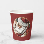 Feestelijke  Sinterklaas Wegwerp Kerstmis Papieren Bekers (Voorkant)