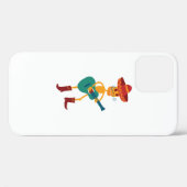 Feestelijke Skeletafspeler op Gitaar Case-Mate iPhone Case (Achterkant (horizontaal))