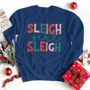 Feestelijke Sleigh Girl's Comfort Sweatshirt