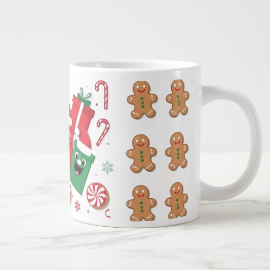 Feestelijke Smiles Gift Mok (Rechts)