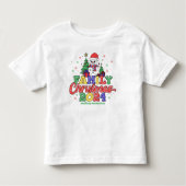 Feestelijke Sneeuwman Familie Kerstmis Kinder Shirts (Voorkant)