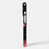 Feestelijke sneeuwman geschenken, Ornamenten Sterr Case-Mate iPhone Case (Achterkant / Links)