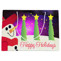 Feestelijke sneeuwman met rood