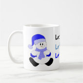 Feestelijke Sneeuwmannen Koffiemok (Links)