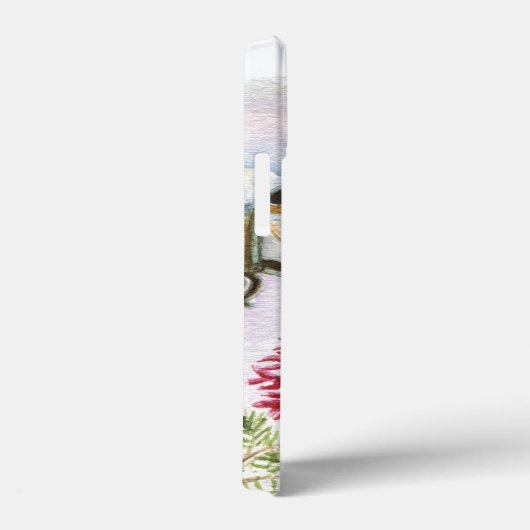 feestelijke sneeuwpop Case-Mate iPhone case (Achterkant / Rechts)