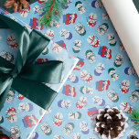 Feestelijke sneeuwpoppen Waterverf kerstpatroon Cadeaupapier<br><div class="desc">Verhoog uw cadeau-geven spel met onze betoverende kerst wrapping papier. Dit prachtige inpakpapier toont een charmant met de hand getekend en met de waterverf geschilderd sneeuwmanontwerp, dat de hartverwarmende essentie van het kerstseizoen vastlegt. Deze speelse sneeuwpoppen komen tot leven in verschillende grillige scenario’s. De ene sneeuwpop jongleert speels met sneeuwballen,...</div>