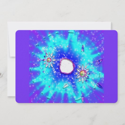 Feestelijke sneeuwvlokken feestdagenkaart (Voorkant)