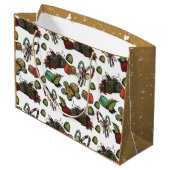 Feestelijke Snoepjes Groot Cadeauzakje (Achterkant Gekanteld)