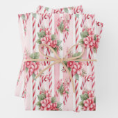 Feestelijke snoepjes Kerst inpakpapier Vel (In situ)