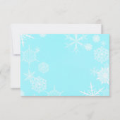Feestelijke Snowflake Kaart Envelope (Voorkant)
