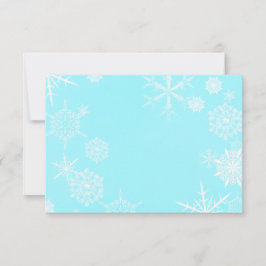 Feestelijke Snowflake Kaart Envelope