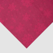 Feestelijke Snowflake Kerstprint | winterwonder Tissuepapier (Detail)