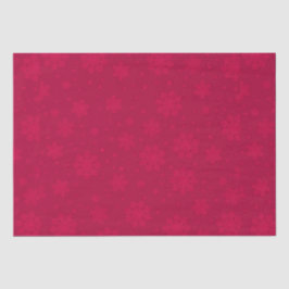 Feestelijke Snowflake Kerstprint | winterwonder Tissuepapier