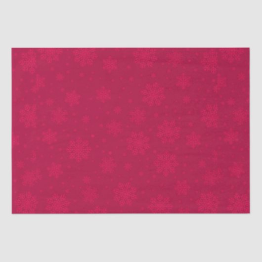 Feestelijke Snowflake Kerstprint | winterwonder Tissuepapier (Voorkant)