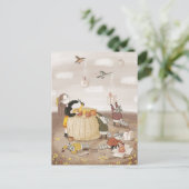 Feestelijke soep van Alexandra Dikaia Briefkaart (Staand voorkant)