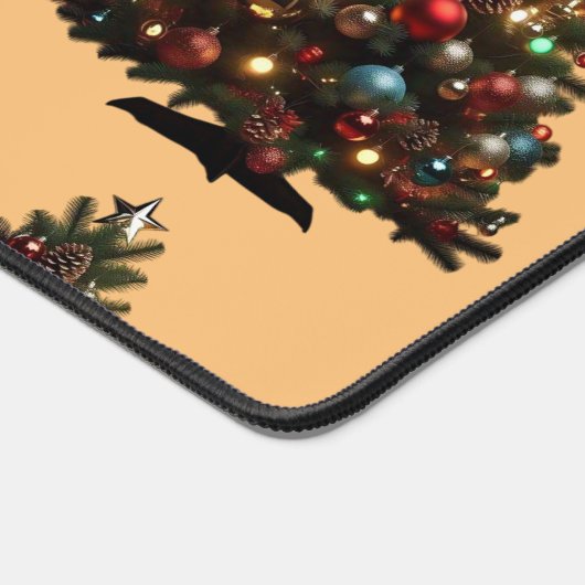"Feestelijke Sparkle" Bureaumat (Hoek)