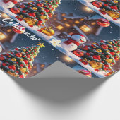 "Feestelijke Sparkle" Cadeaupapier (Hoek)