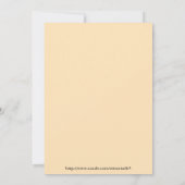 Feestelijke Sparkling Tree kerstfeest uitnodiging (Achterkant)