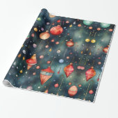 Feestelijke Speelgoed, Kerstmis Cadeaupapier (Uitgerold)