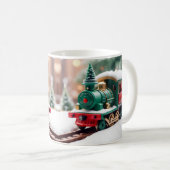 Feestelijke Speelgoed Train Mok (Voorkant rechts)