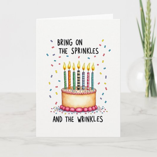 Feestelijke Spikkels Kaart (Voorkant)