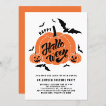 Feestelijke Spooky Pumpkins Halloween Party