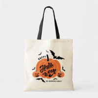 Feestelijke Spooky Pumpkins Happy Halloween