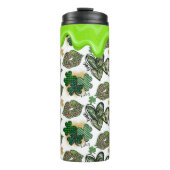 🍀 Feestelijke St. Patrick's Day Design 🍀 Thermosbeker (Voorkant)