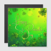Feestelijke St. Patrick's Day Groeten (Voorkant / Achterkant)