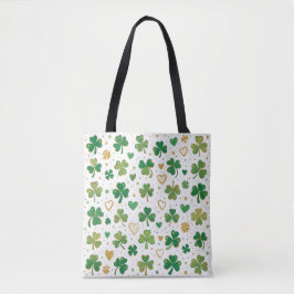 Feestelijke St. Patrick's Pattern Tote Bag