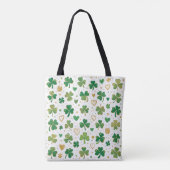 Feestelijke St. Patrick's Pattern Tote Bag (Achterkant)