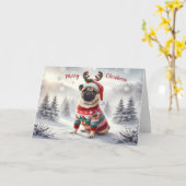 Feestelijke stekker kaart (Gele Bloem)