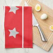 Feestelijke Ster Theedoek (Quarter Fold)