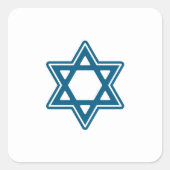 Feestelijke ster van David Sticker (Voorkant)